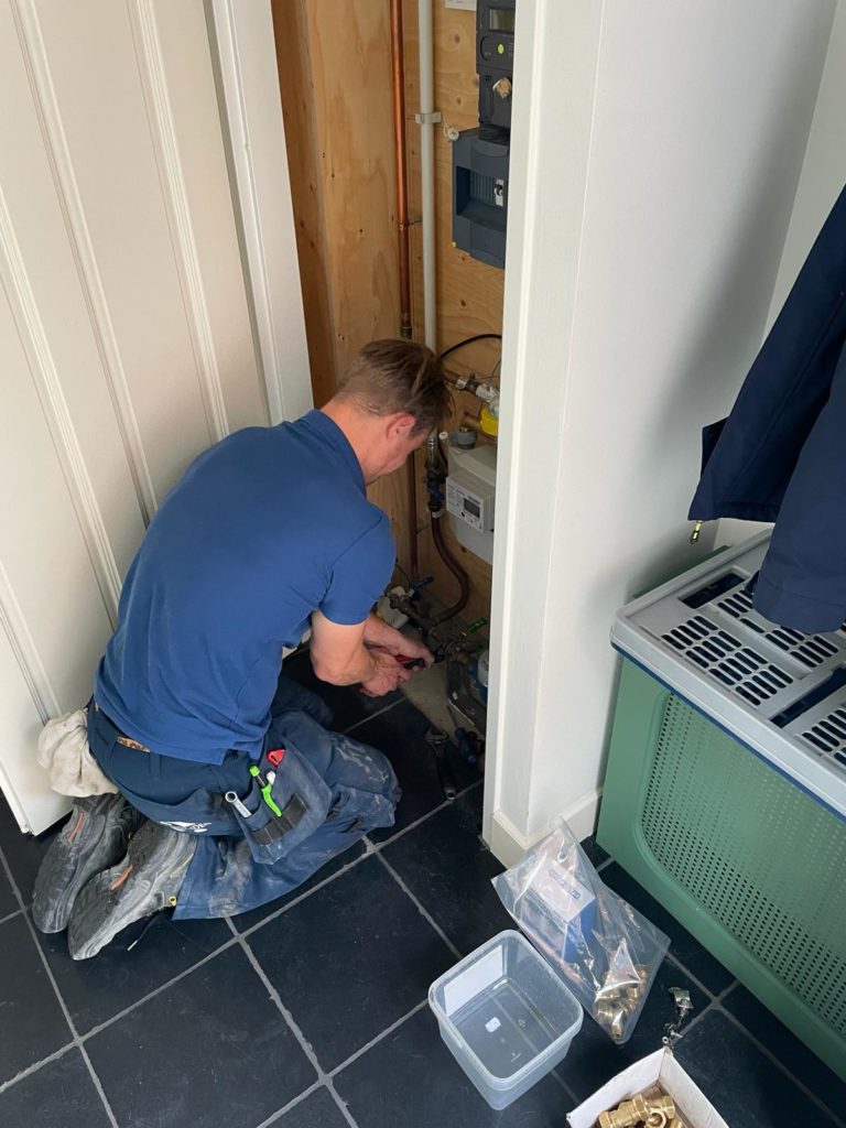 Installeren waterontharder